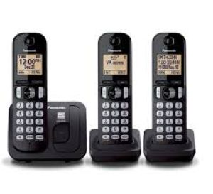 TELEFONE PANASONIC 3 BASES KX-TGC213 IDENTIFICADOR DE CHAMADAS
